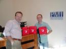 Scott Weimer picks up AED's from Progressive Medical 